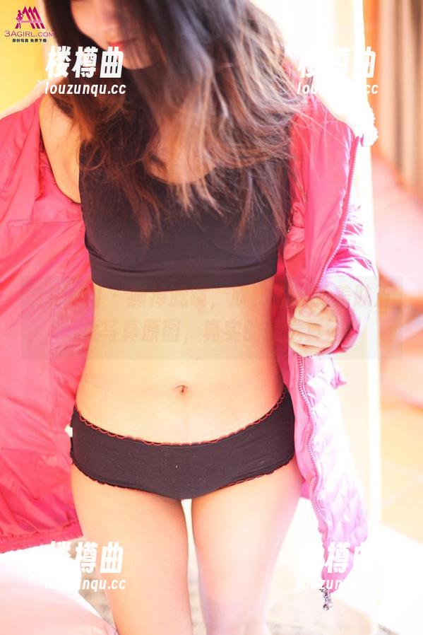 3Agirl - 撕掉滤镜，欣赏盈盈的美肤玉女写真原图，真实的感觉真好