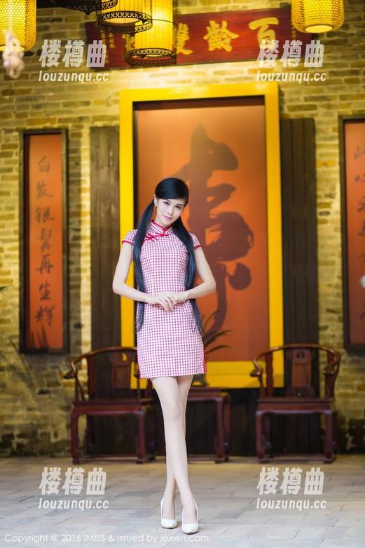IMiss爱蜜社 - 直击心灵的芝芝Booty的女友，原图与图包带你感受那份暧昧的氛围