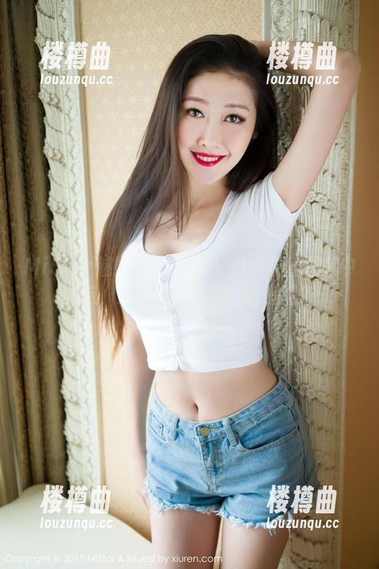 MiStar魅妍社 - 在Sukki的灰丝图集中游走，心里小鹿乱撞，合适吗？