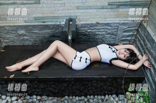 TuiGirl推女郎 - 模特林夕的每一张泳装美图，心里都在默念：这也是太会拍了吧！