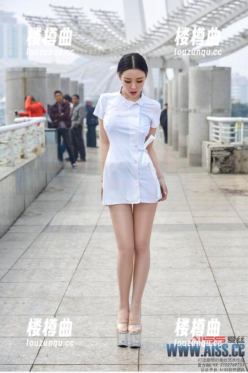 aiss - 若兮JK全套写真，翻来覆去的欣赏，像是在玩捉迷藏