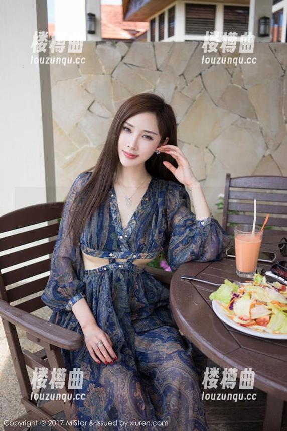 魅妍社 - Wendy智秀的吊带风情，图片就像迷雾，下载的瞬间最撩
